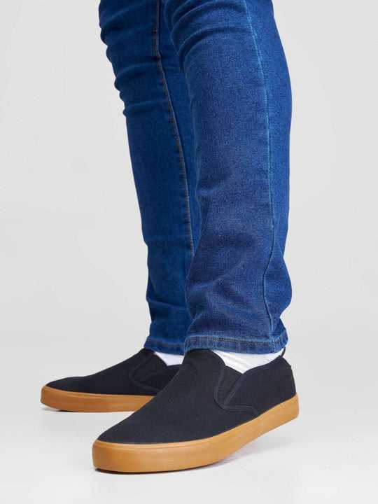 Tada Unisex Canvas Shoes - Black / Brown