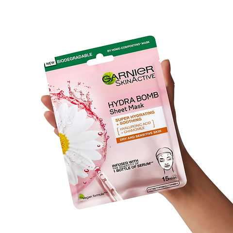 Garnier Skin Active Mask Hydra Bomb Chamomile Sw