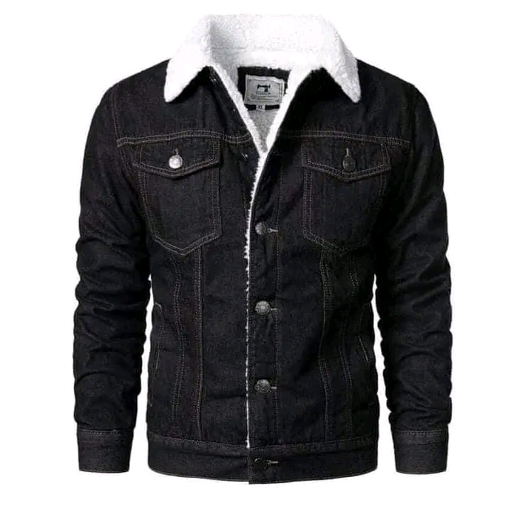 Mombasa Outfits Furred Denim Jackets