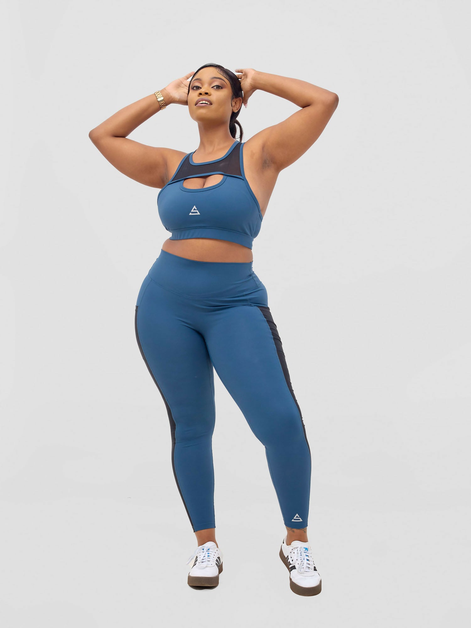 Rotator Active Wear Sports Bra - Navy Blue