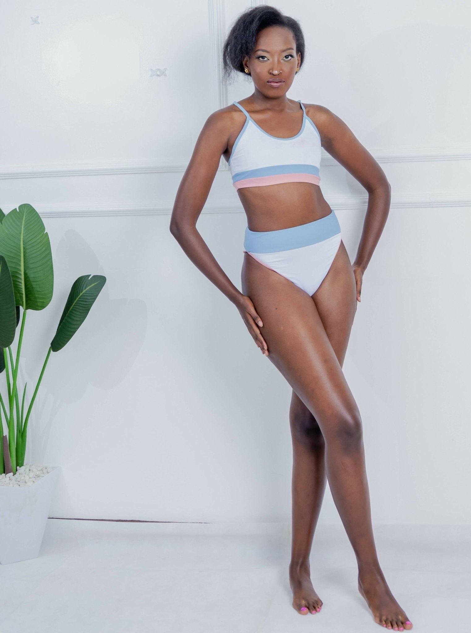 Shells Attic Swimwear Suit Bikini - White
