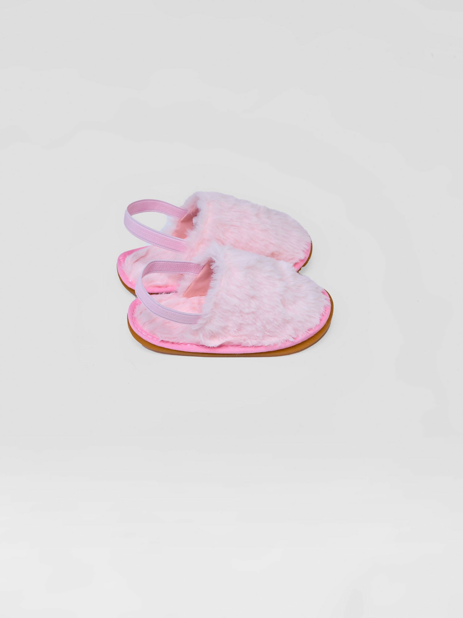 Princess Fur Sandal - Pink