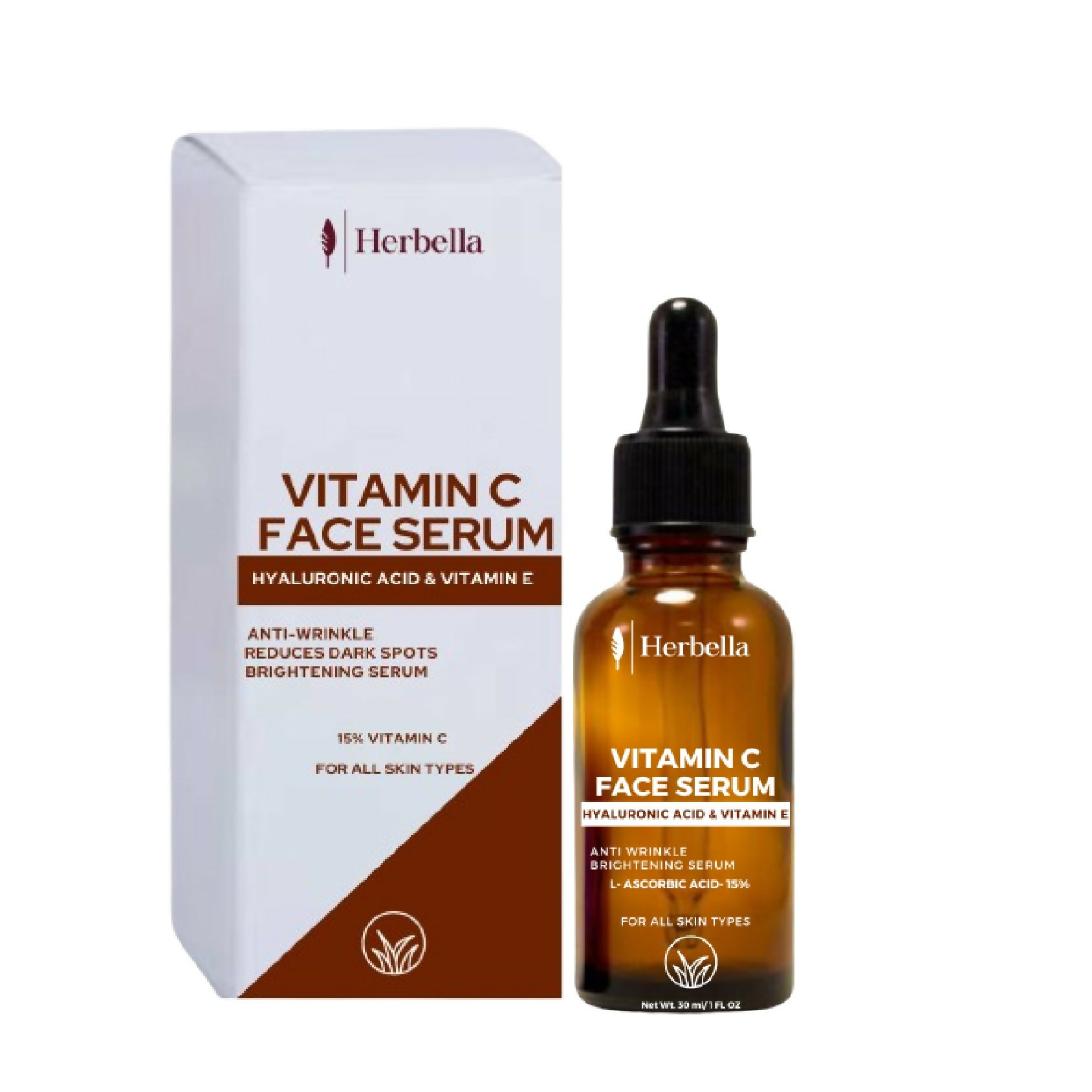 Kipusa Beauty Vitamin C Serum - Brown