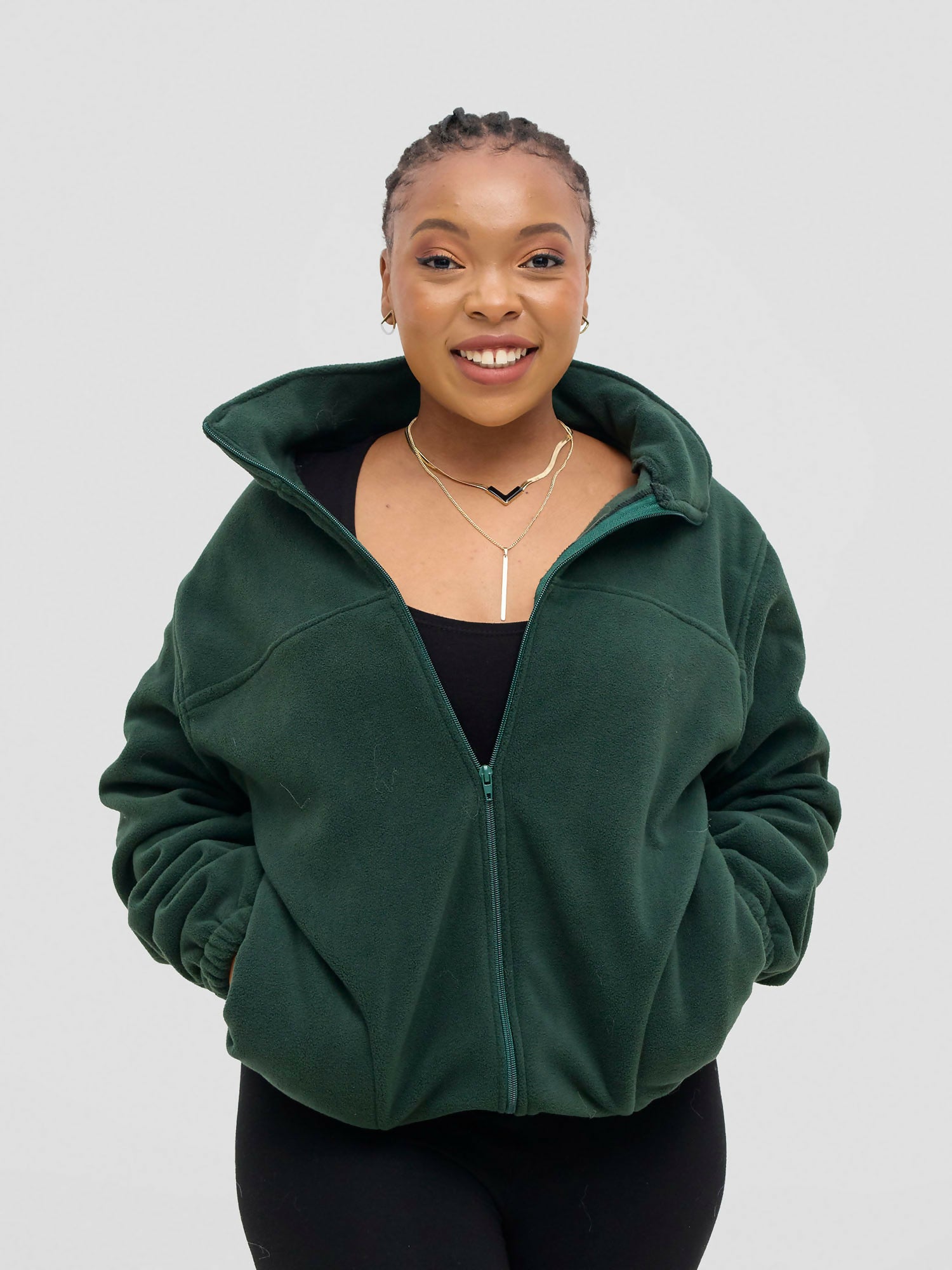 Timyt Urban Wear High School Evergreen Sweater - Green