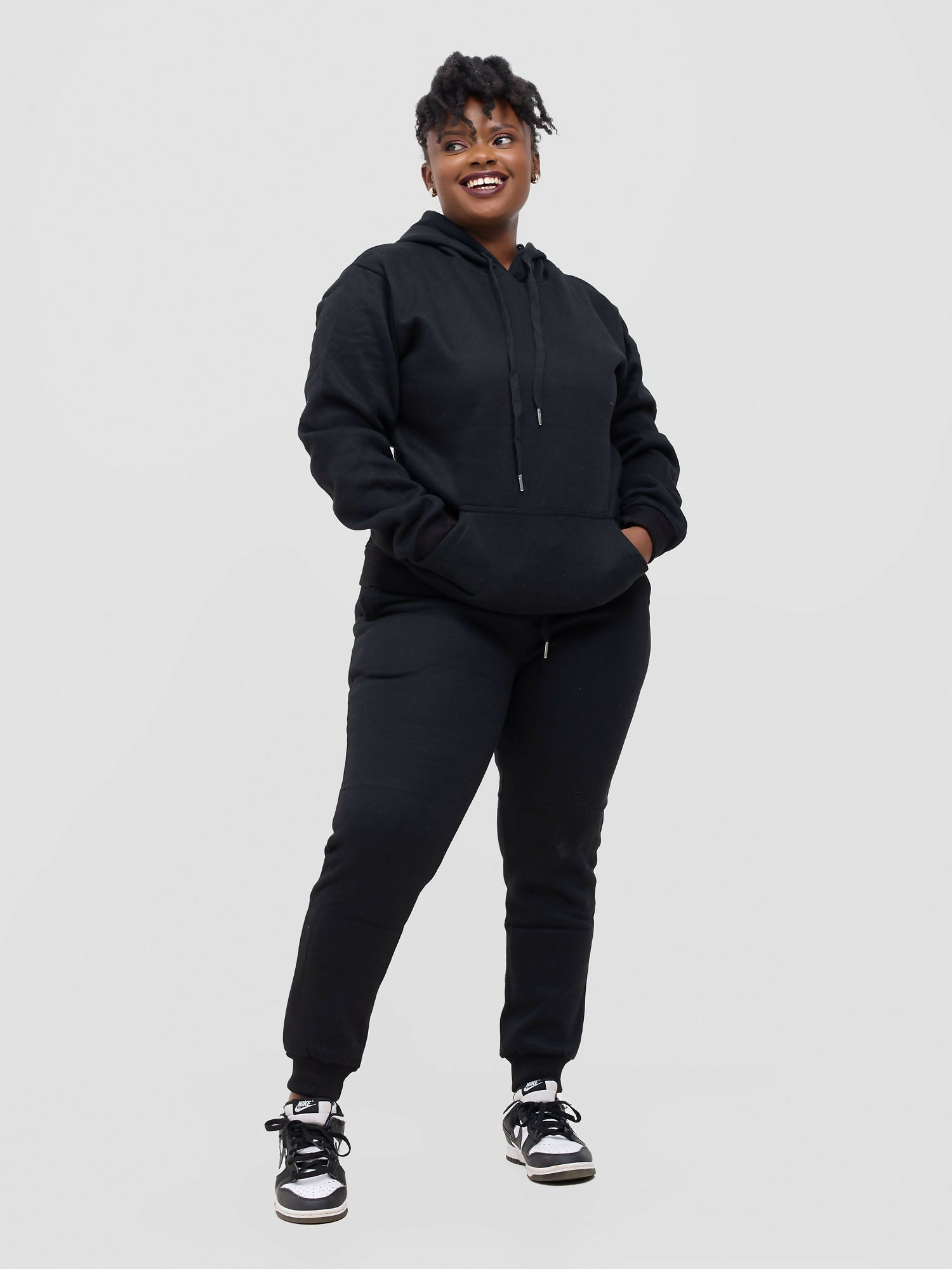 Warm Heavy Tracksuit - Black