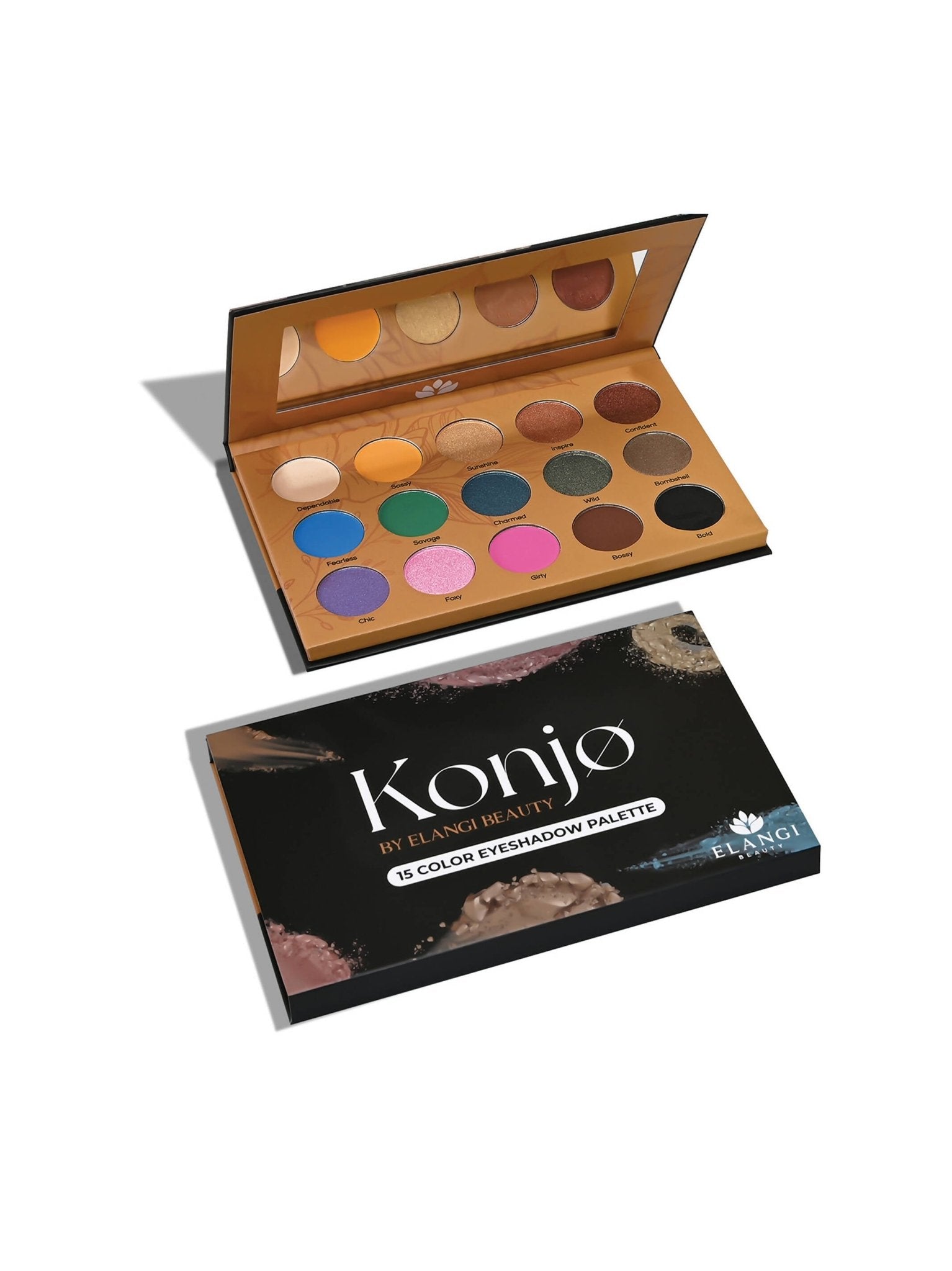 Elangi Beauty Ltd Konjo Palette Eyeshadow - 15 Color Eyeshadow