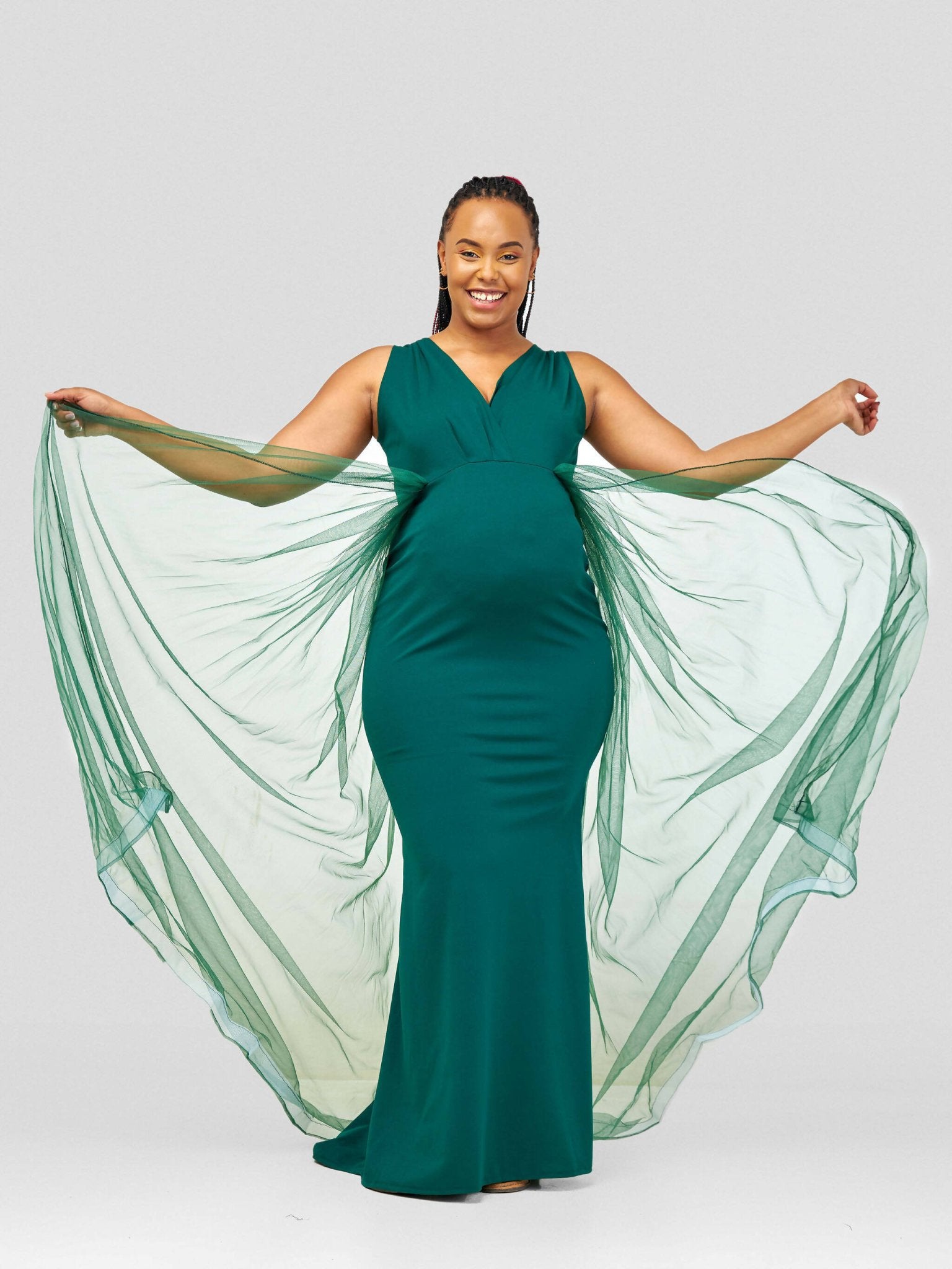 Vintlyne Jojo Dress - Emerald Green