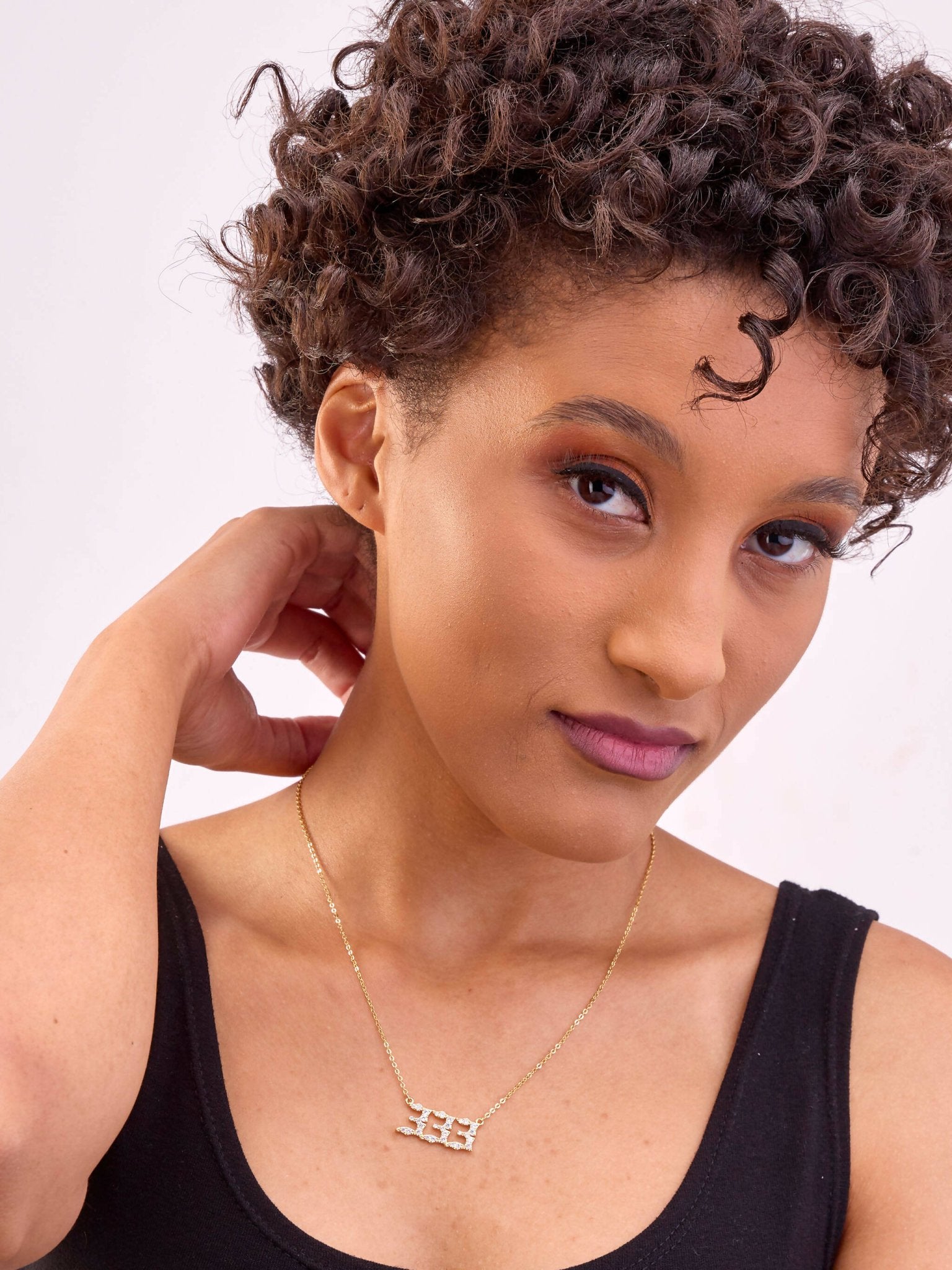 Bliss Jewelry 333 Necklace - Gold