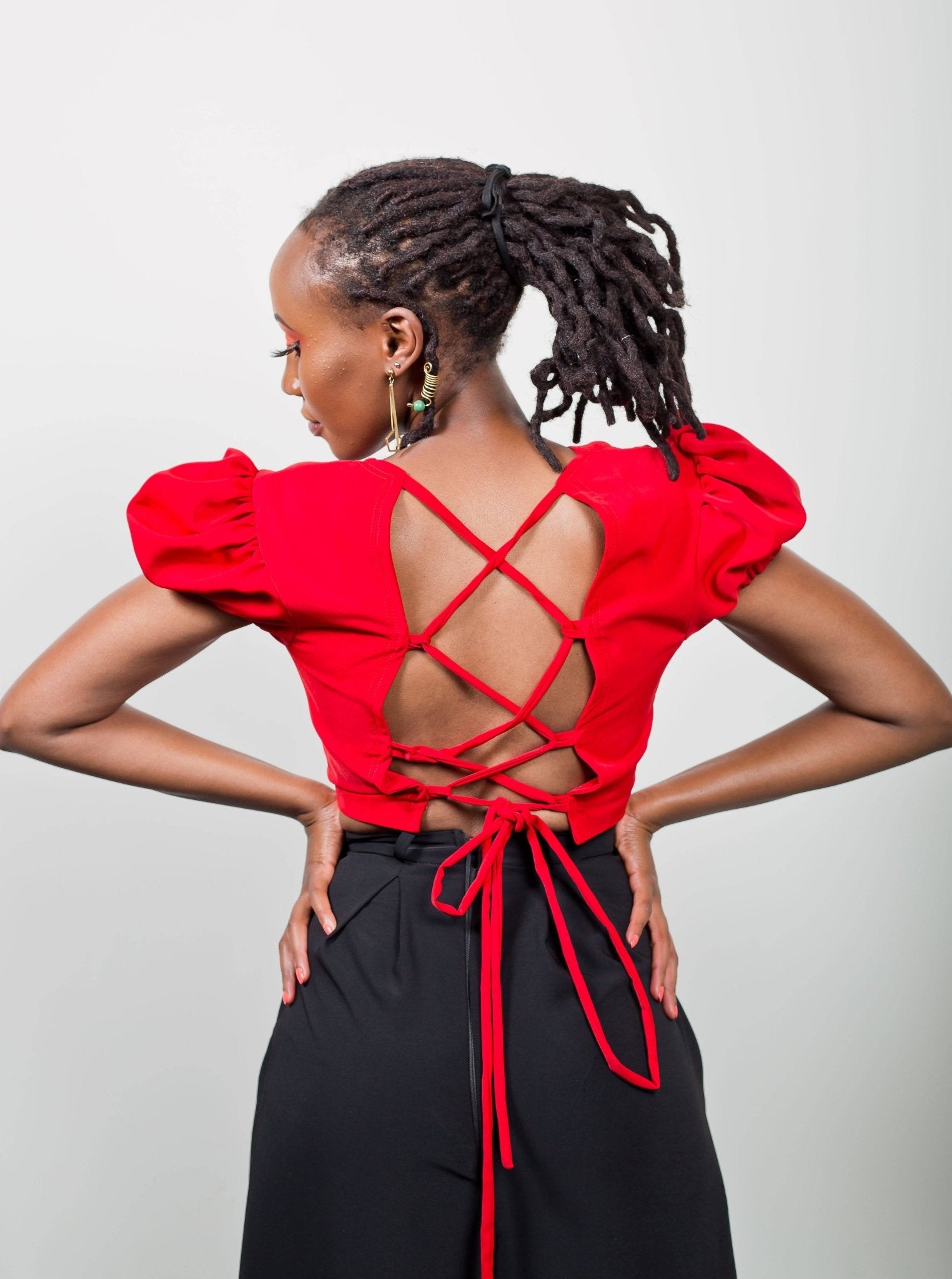 Acacia Top - Red