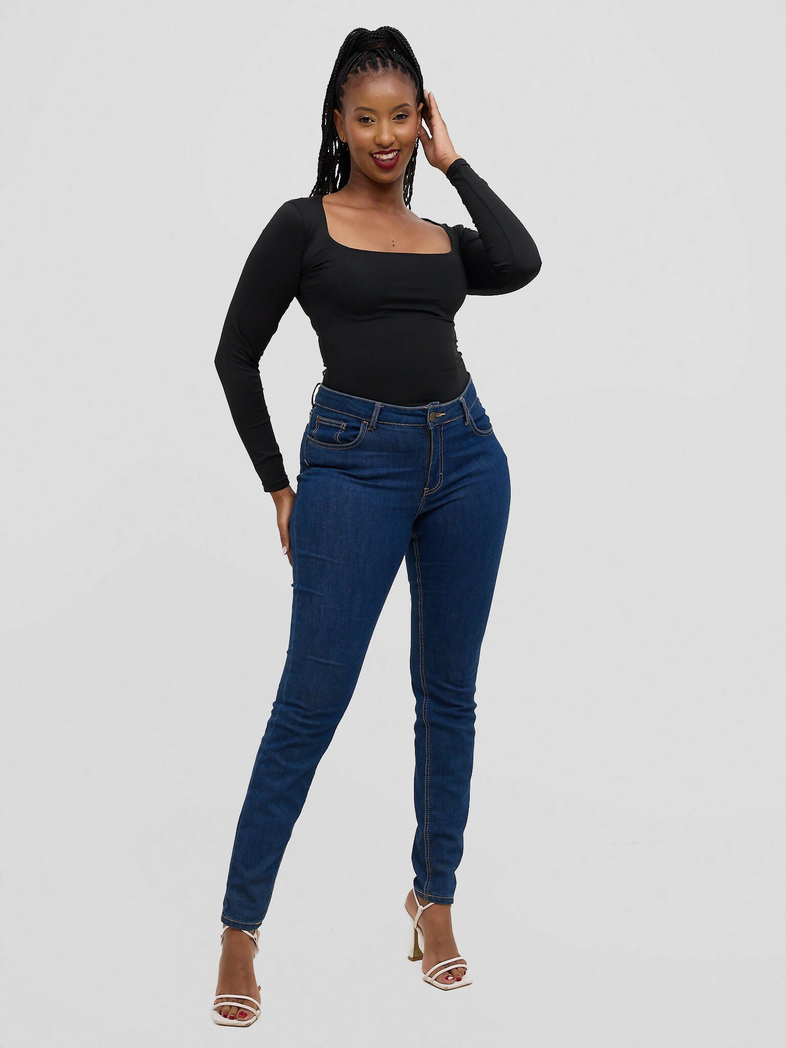 The Fashion Frenzy Bodysuit - Black