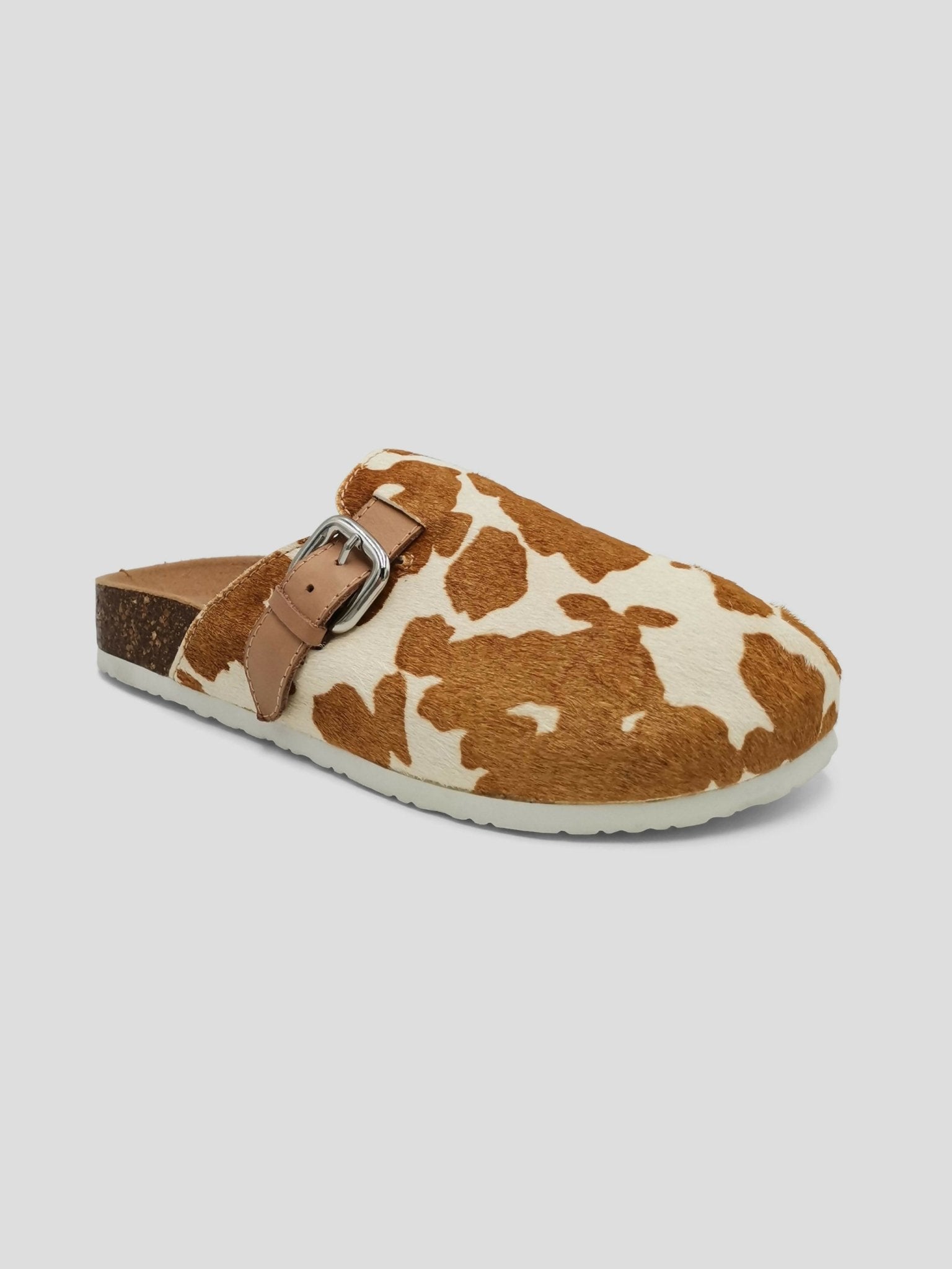 Julz Nahla Closed Sandal - Cow Print