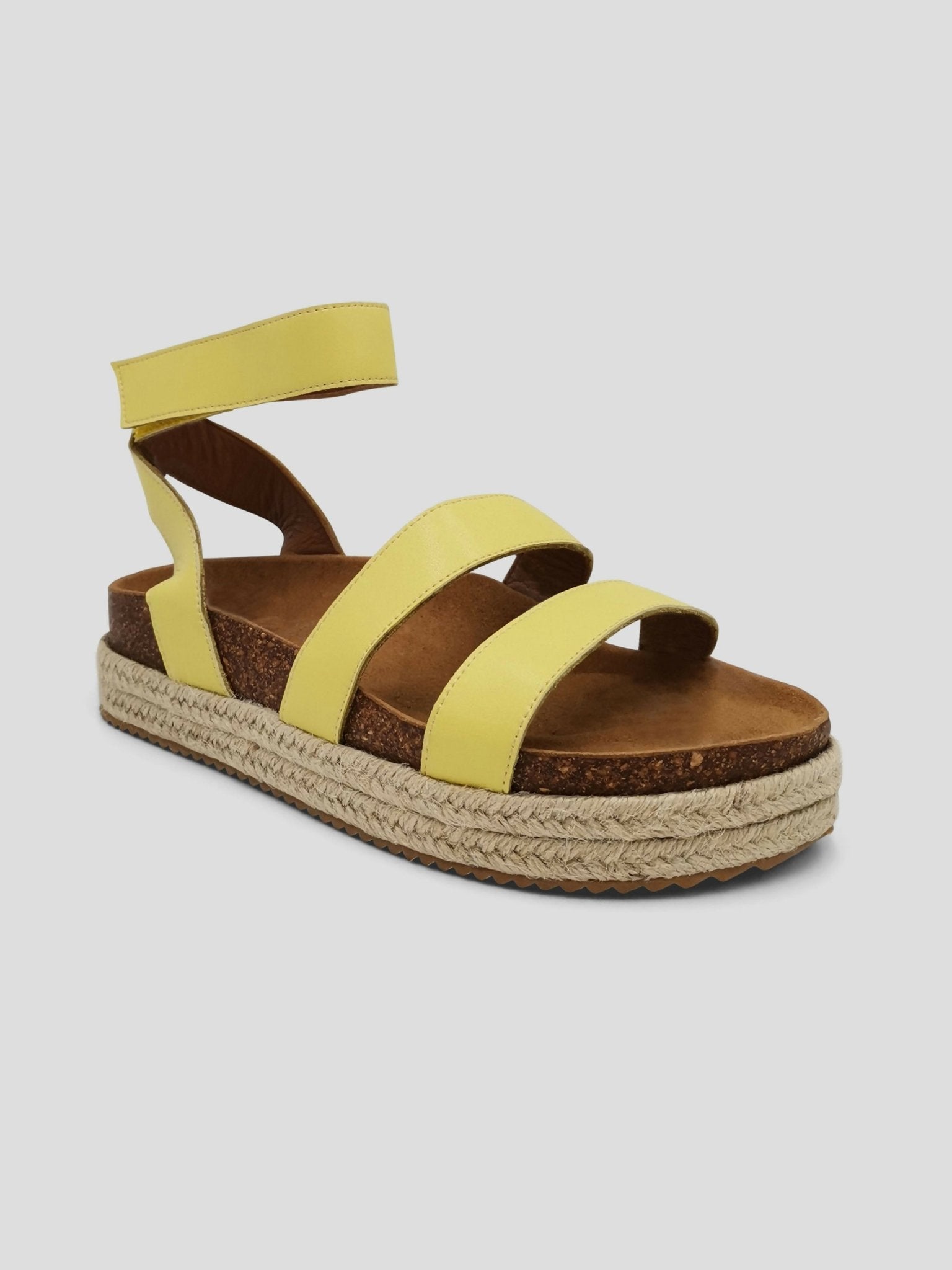 Julz Erik Yellow Sandal - Yellow