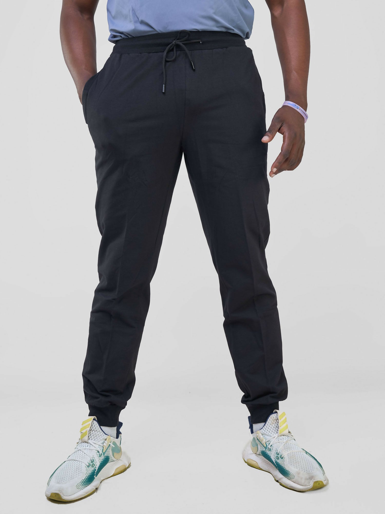 Track Joggers / Track Bottoms - Black