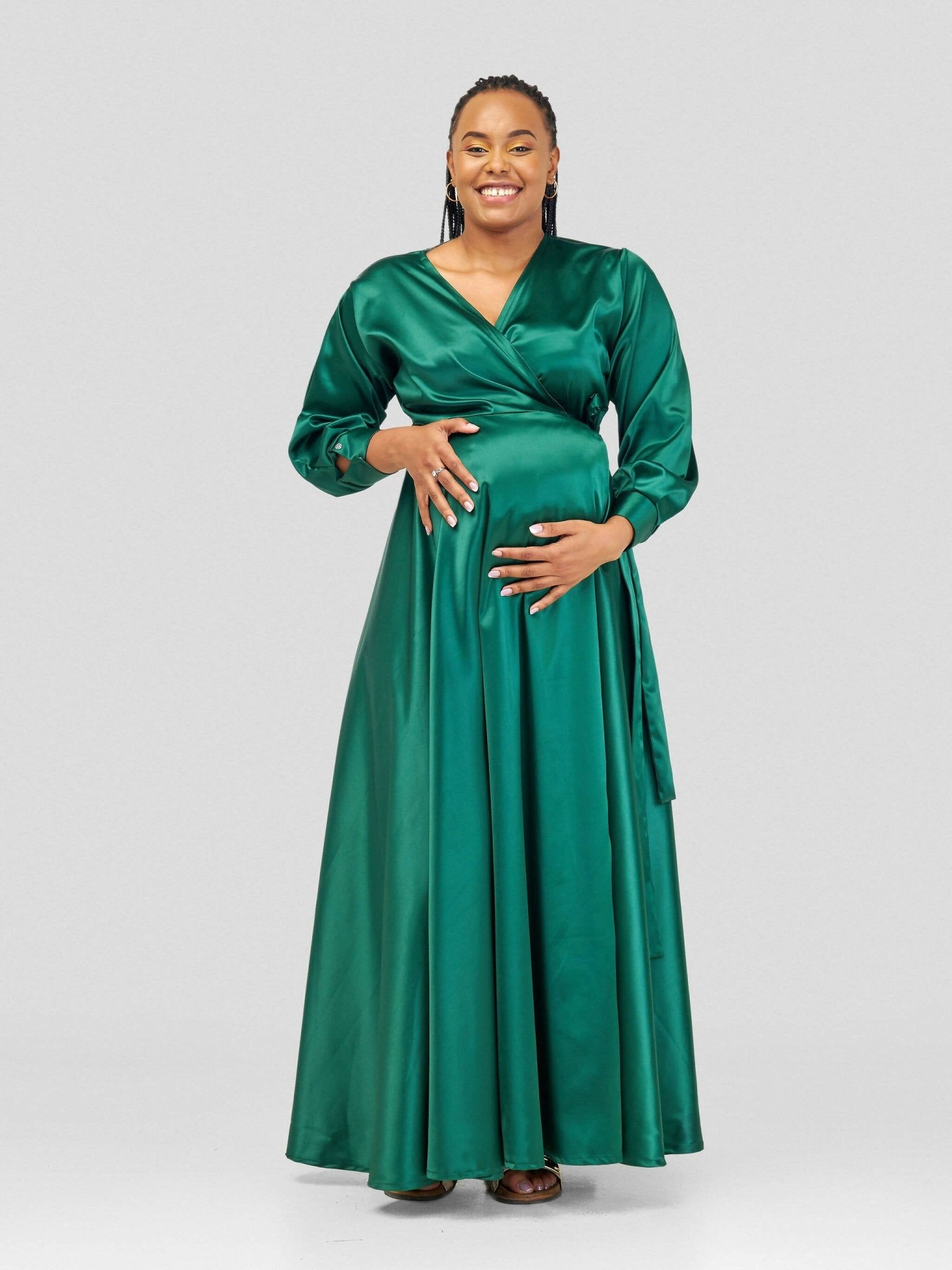 Vintlyne Bali Dress - Emerald Green