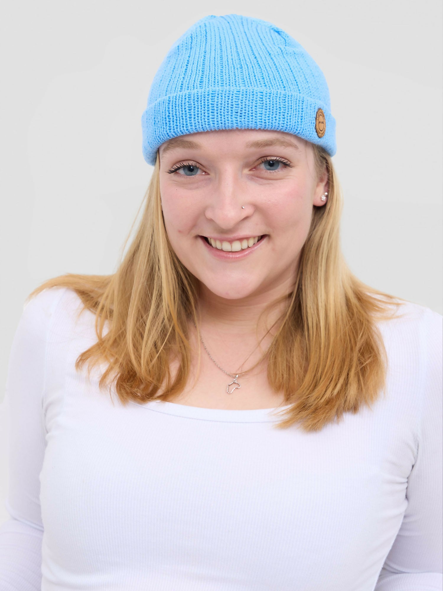 Linet Knight Beanie - Baby Blue