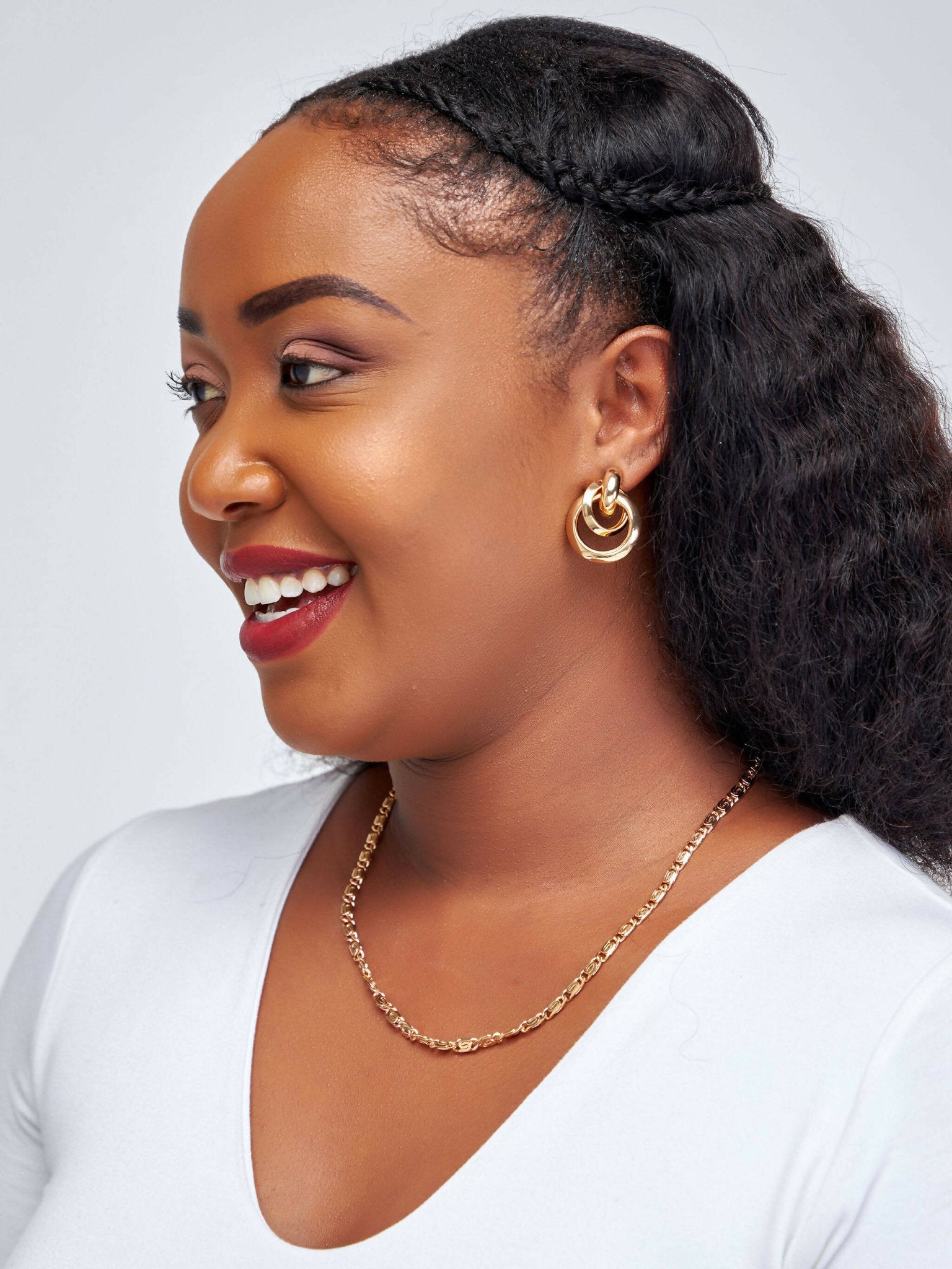 Nailu Lucille Earrings - Gold