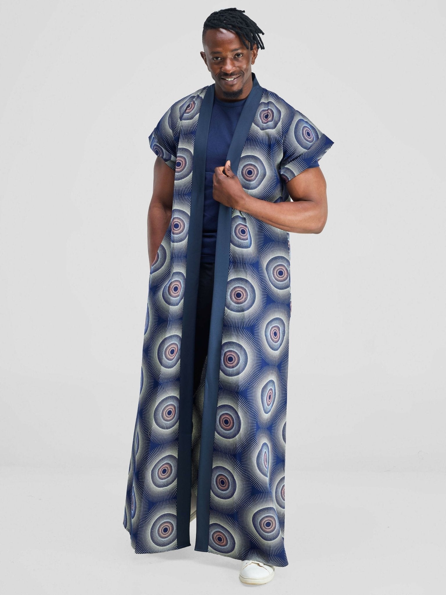 Simbaress Jicho Long Kimono - Blue