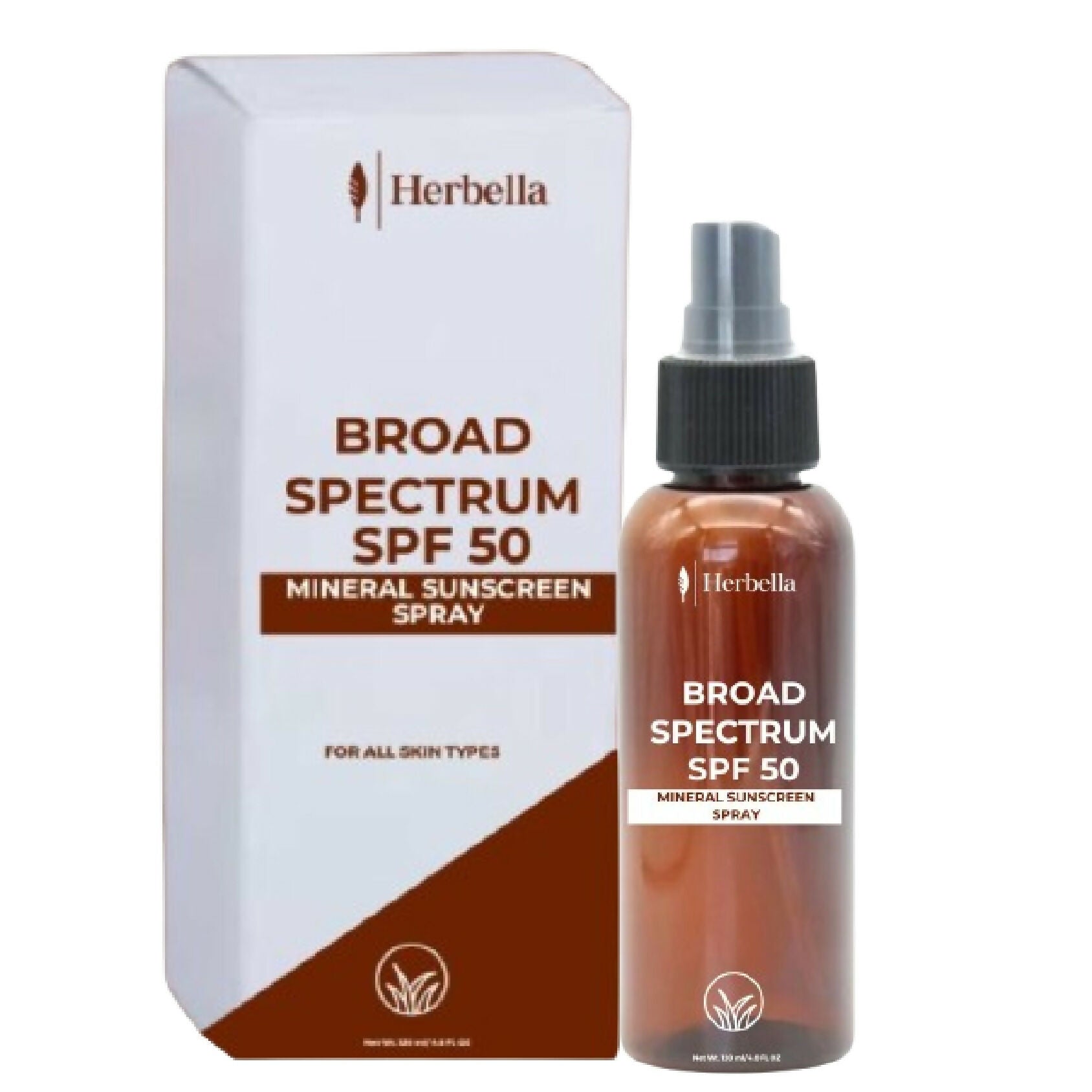Kipusa Beauty Herbella Broad Spectrum Spf 50 - Brown