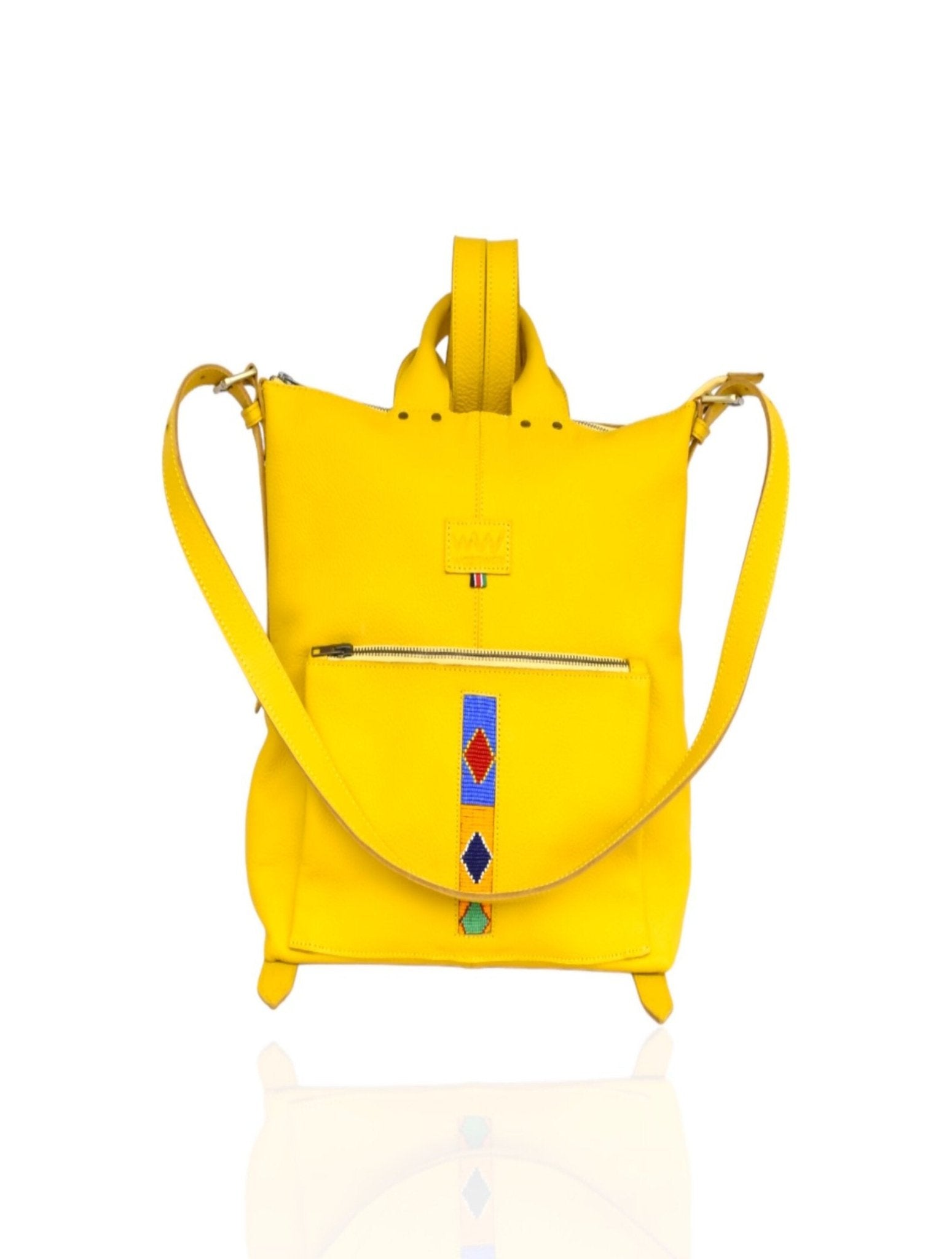 Mwende Ladies Backpack - Yellow